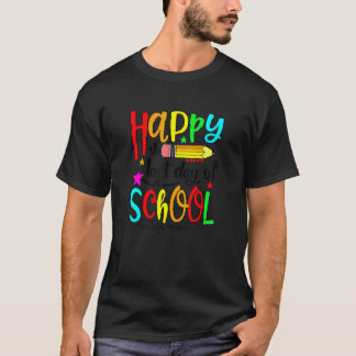 Gelukkige laatste schooldag Hallo zomer leraar 1 T-shirt
