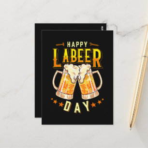 Gelukkige Labeer Dag Grappige Dag van de Arbeid Briefkaart