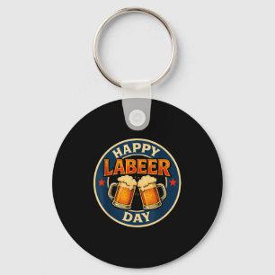 Gelukkige Labeer Dag Grappige Dag van de Arbeid  Sleutelhanger