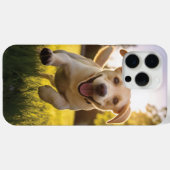 Gelukkige Labrador Puppy Running Case-Mate iPhone Case (Achterkant (horizontaal))