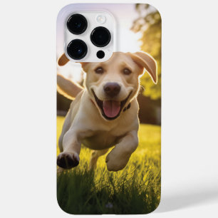 Gelukkige Labrador Puppy Running Case-Mate iPhone 14 Pro Max Hoesje