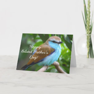 Gelukkige Late Mooie de vogelkaart van het Kaart