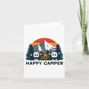 Gelukkige Marshmallow Camper Ba Kaart