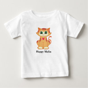Gelukkige Melin-gemberkat Kitty Kat