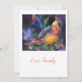 Gelukkige moeder dag liefde kaart (Achterkant)