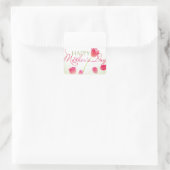 Gelukkige Moederdag 2013 Vierkante Sticker (Tas)