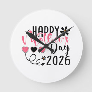 Gelukkige Moederdag 2026 voor Vrouwen Moeder Oma M Ronde Klok