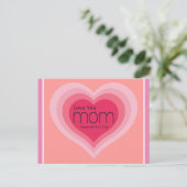 Gelukkige Moederdag Briefkaart (Staand voorkant)