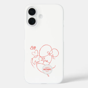 Gelukkige Moederdag iPhone 16 Hoesje