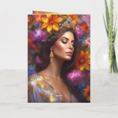 Gelukkige Moederdag Feestdagen Kaart (Achterkant)