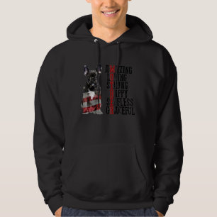 Gelukkige Moederdag Franse bulldog moeder hond moe Hoodie