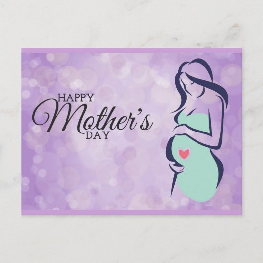 Gelukkige Moederdag - geen reeds bestaande aandoen Briefkaart (Voorkant)