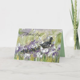 Gelukkige Moederdag Gods zegeningen Eendjes Kaart