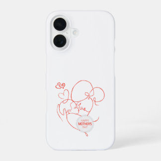 Gelukkige Moederdag iPhone 16 Hoesje
