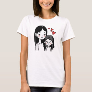 Gelukkige moederdag, liefde mummie, liefde's moede t-shirt
