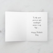 Gelukkige Moederdag met vrouw van man Kaart (Binnen)