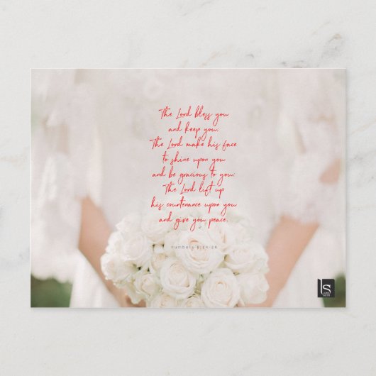 Gelukkige Moederdag (Numeri 6:24-26) Briefkaart (Voorkant)