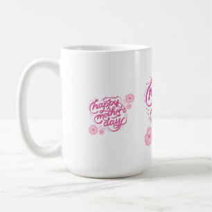 GELUKKIGE MOEDERDAG TRENDY ONTWERP KOFFIEMOK