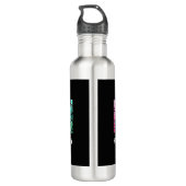 Gelukkige Moederdag Viering Cadeau Waterfles (Achterkant)