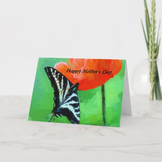 Gelukkige Moederdag Vouwkaart Kaart (Voorkant)
