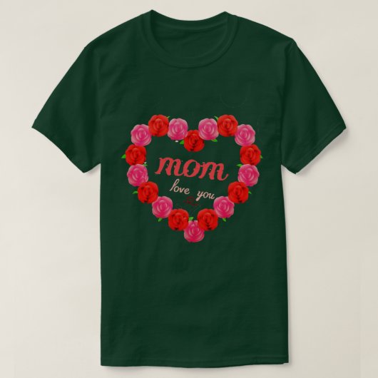gelukkige moeders dag t-shirt (Design voorkant)