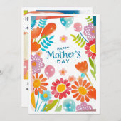 gelukkige moedersdag (Voorkant / Achterkant)