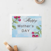 Gelukkige Moedersdag Notitiekaartje (Voorkant / Achterkant in situ)