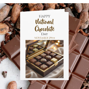 Gelukkige Nationale Chocoladeda   29 nov. Kaart