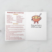 Gelukkige Nationale Clam Chowder Dag | 25 februari Kaart (Binnen)