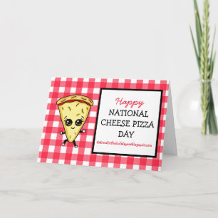 Gelukkige Nationale Kaaspizzadag 5 september Kaart
