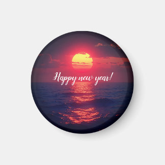 Gelukkige nieuwe jaren magneet
