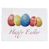 Gelukkige paaseieren groot cadeauzakje (Achterkant)