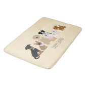 Gelukkige Paashonden Badmat (Gekanteld)