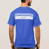 Gelukkige Paaslente Vakantie schattige konijneneie T-shirt (Achterkant)