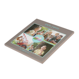 Gelukkige paaswensen Keramisch Tegeltje