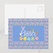 Gelukkige Pasen Eieren Briefkaart (Voorkant / Achterkant)