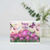 Gelukkige Pasen Feestdagenkaart (Staand voorkant)