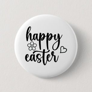 Gelukkige Pasen Grappige Eieren Konijn Grappig T-s Ronde Button 5,7 Cm