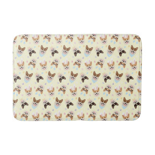 Gelukkige Pasen Pembroke Welsh Corgi Dogs Badmat