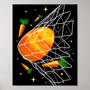 Gelukkige Pasen Voetbal Paaseieren In Net Kinderen Poster