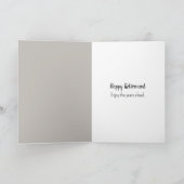 Gelukkige Pensioen Schildpad Kaart (Binnen)