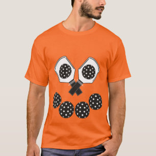 Gelukkige Pickleball Jackolantern T-shirt