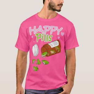 Gelukkige pillen kikker 1 t-shirt
