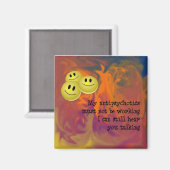 Gelukkige pillen magneet (Voorkant / Achterkant)