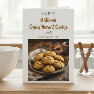 Gelukkige pittige kluizenaarskoekedag   15 nov. kaart