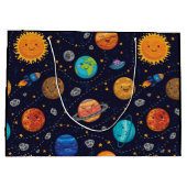 Gelukkige Planeten Gift Bag Groot Cadeauzakje (Achterkant)