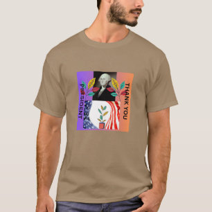 GELUKKIGE PRESIDENTDAG VAN AMERIKA T-SHIRT