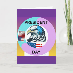 GELUKKIGE PRESIDENTSDAG VAN AMERIKA KAART