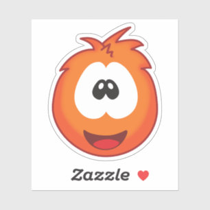 Gelukkige proestjes Sinaasappel Sticker