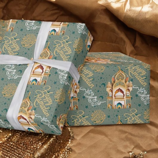 gelukkige Ramadan Cadeaupapier
